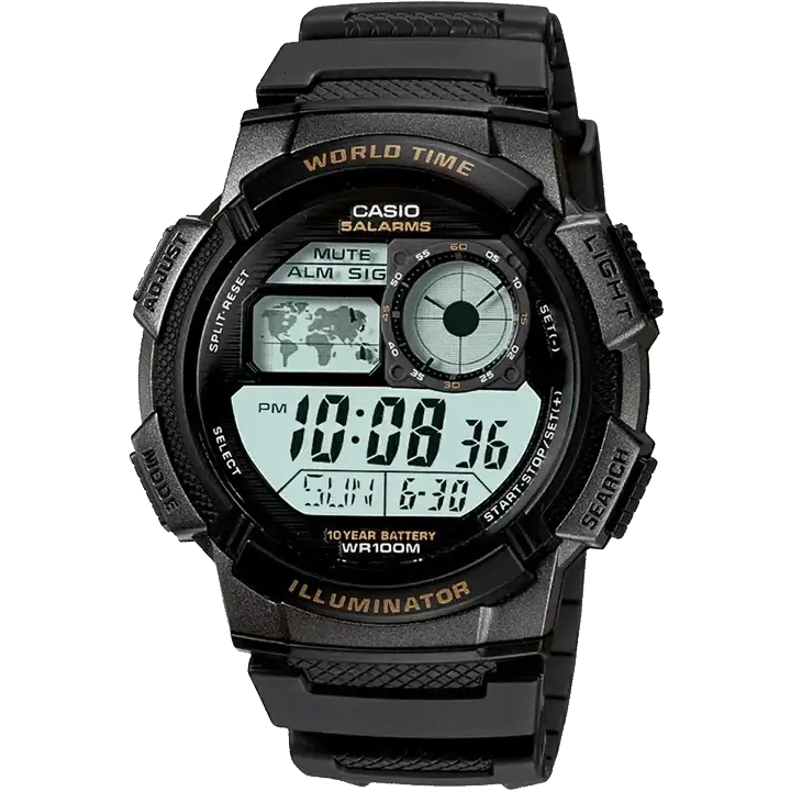 Casio D080 AE-1000W-1AVDF Youth