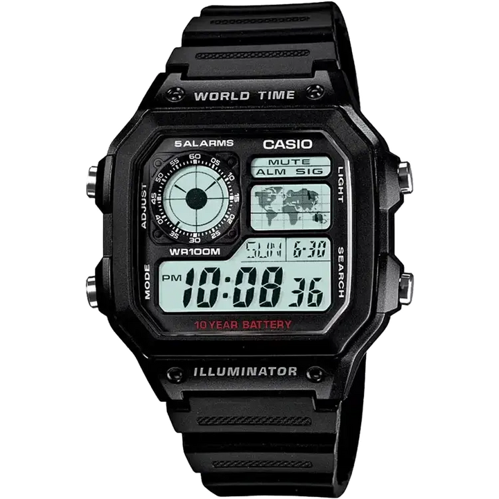 Casio D097 AE-1200WH-1AVDF Youth