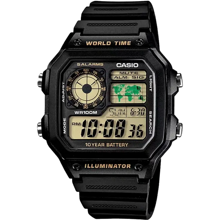 Casio D098 AE-1200WH-1BVDF Youth