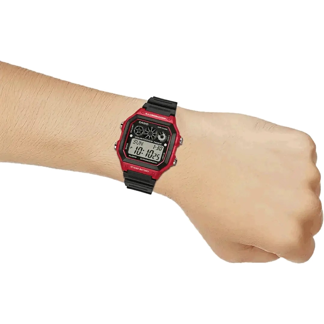 Casio D108 AE-1300WH-4AVDF Youth