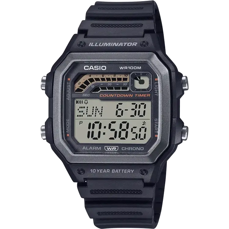 Casio D308 WS-1600H-1AVDF YOUTH DIGITAL