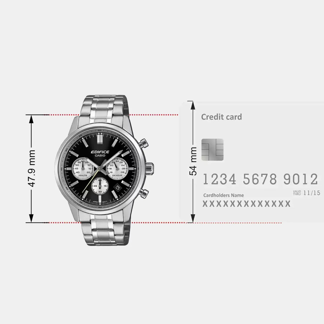 Casio Edifice Multi-Function Black Dial Men&