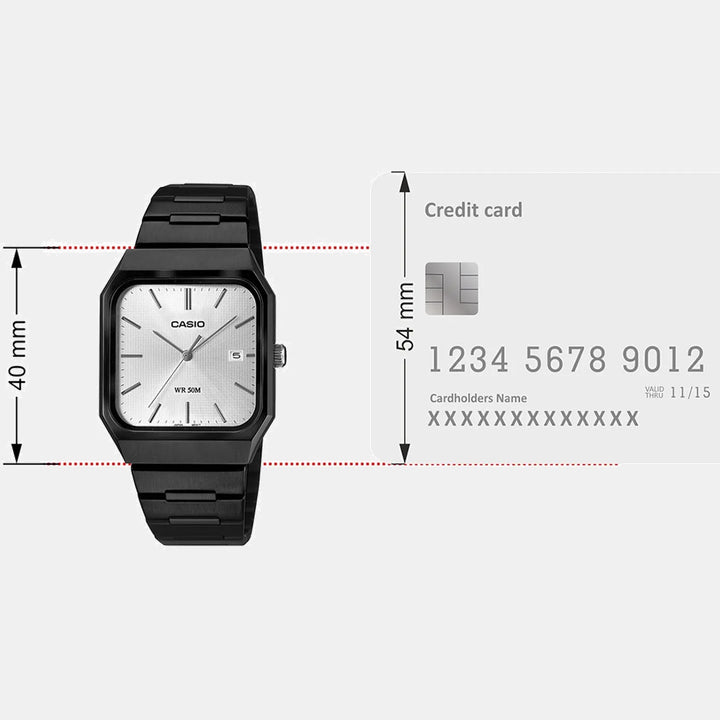 Casio Enticer A2469 Silver Dial Men&