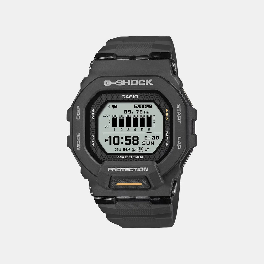 Casio G-Shock G-SQUAD G1760 Transparent Digital Resin Men&