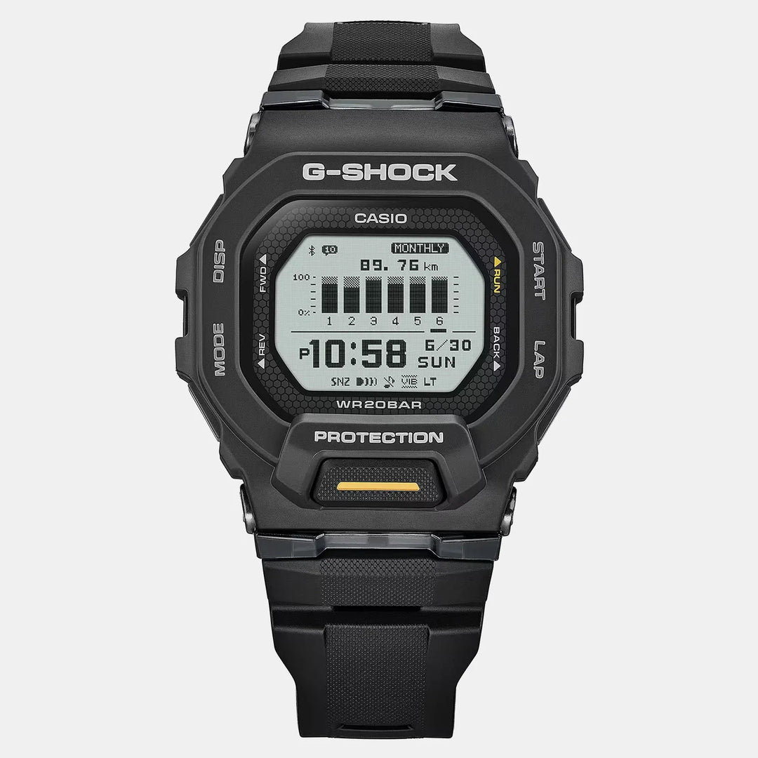Casio G-Shock G-SQUAD G1760 Transparent Digital Resin Men&