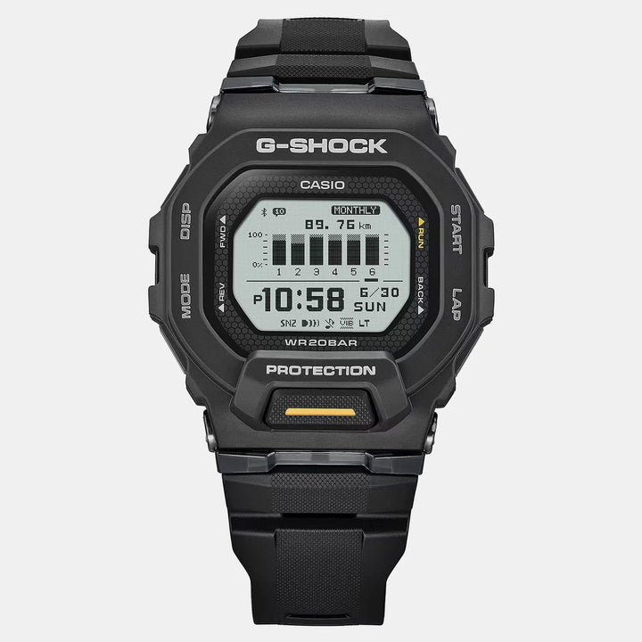 Casio G-Shock G-SQUAD G1760 Transparent Digital Resin Men&