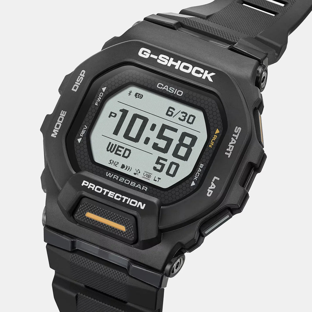 Casio G-Shock G-SQUAD G1760 Transparent Digital Resin Men&