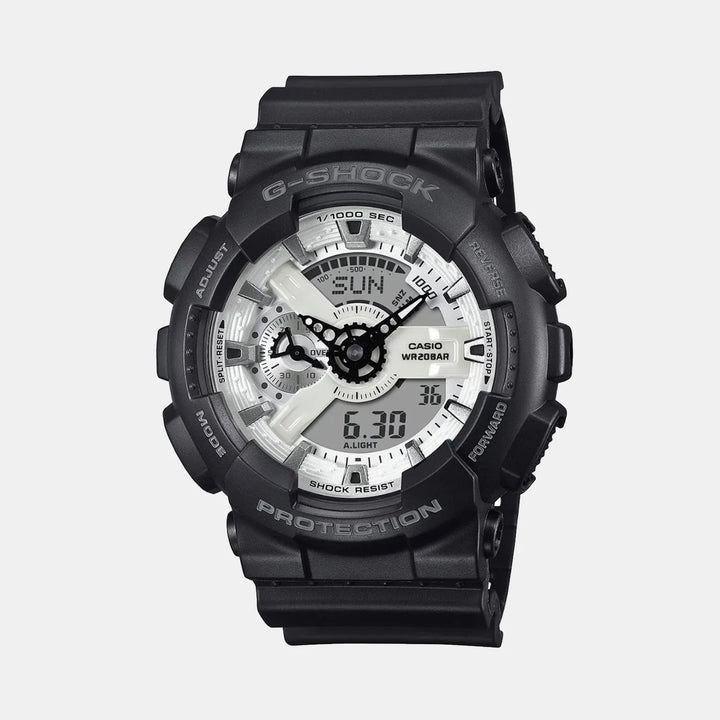 Casio G-Shock GA-2100 White Dial Analog-Digital Men&