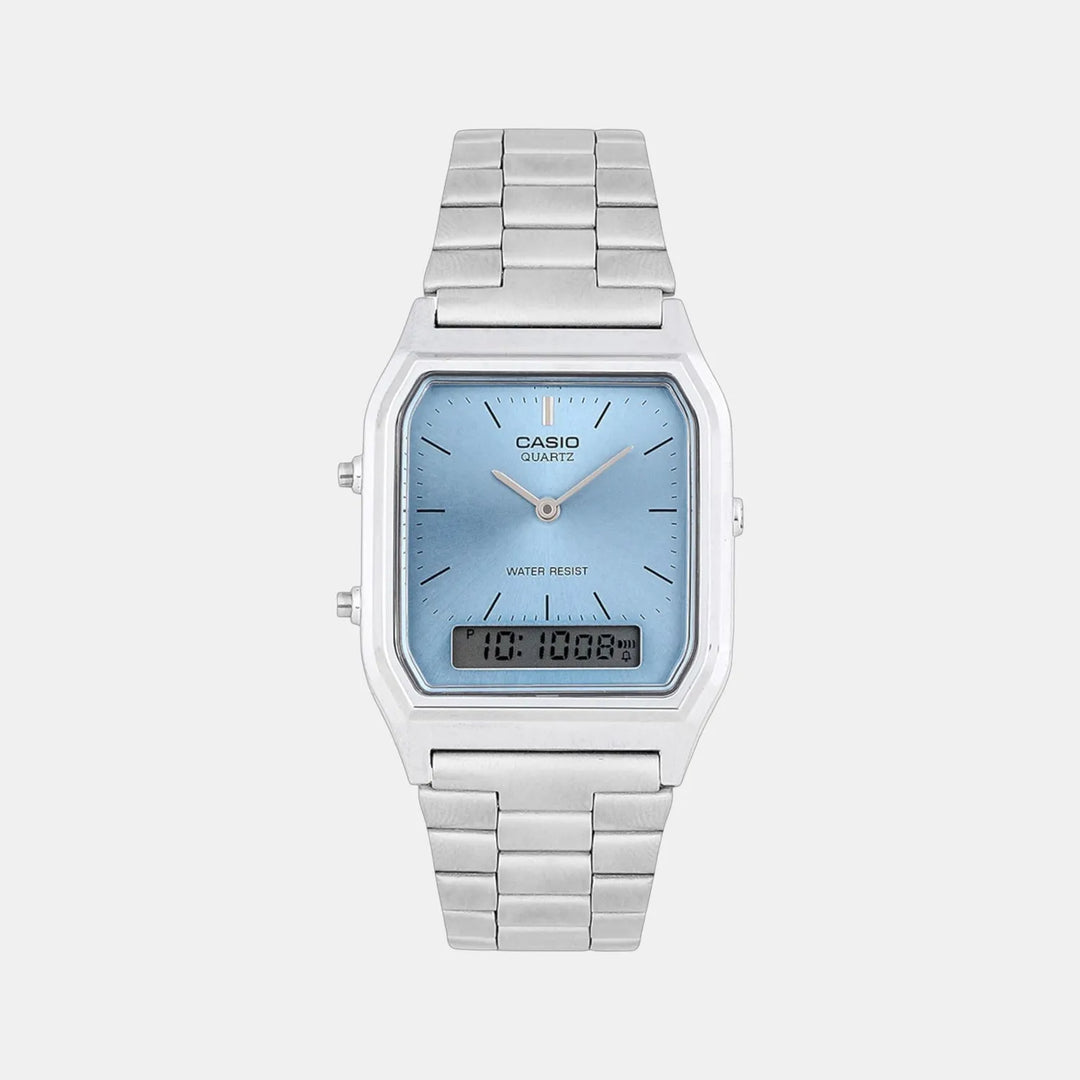 Casio Vintage AQ-230A-2A1MQYDF Blue Dial Unisex Watch