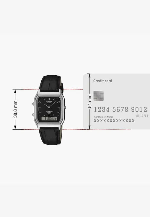Casio Vintage AQ230EL-1ADF Analog-Digital Unisex Watch