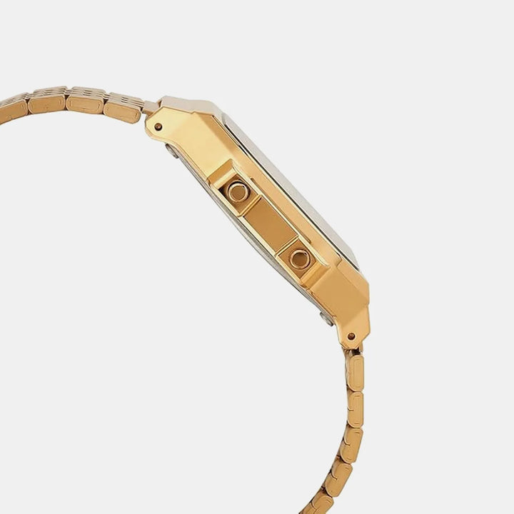 Casio Vintage D368 Gold Digital Stainless Steel Unisex Watch