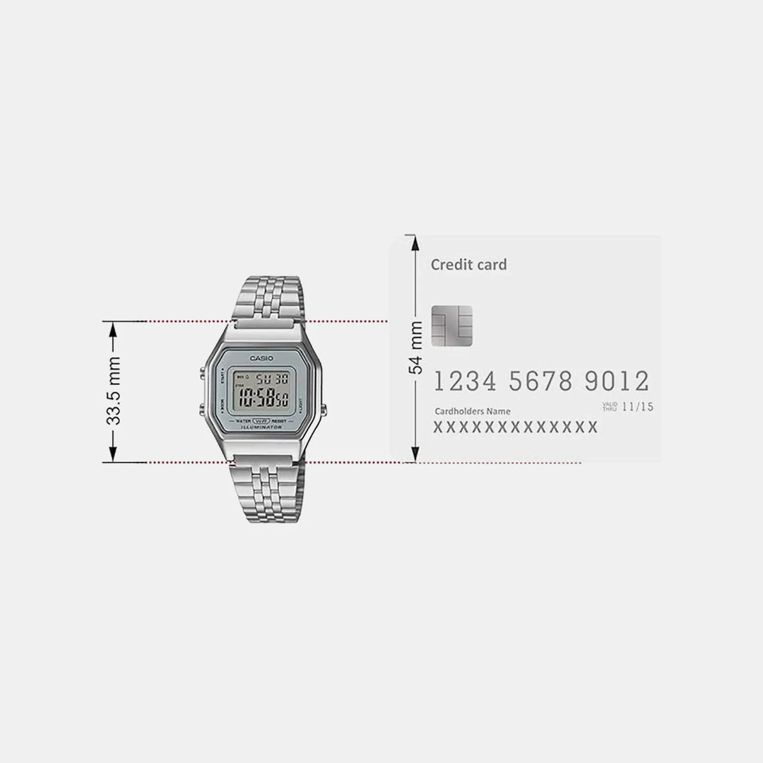 Casio Vintage D409 Transparent Digital Women&