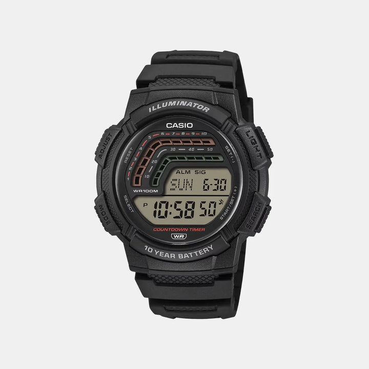 Casio Youth A2532 Black Digital Men&