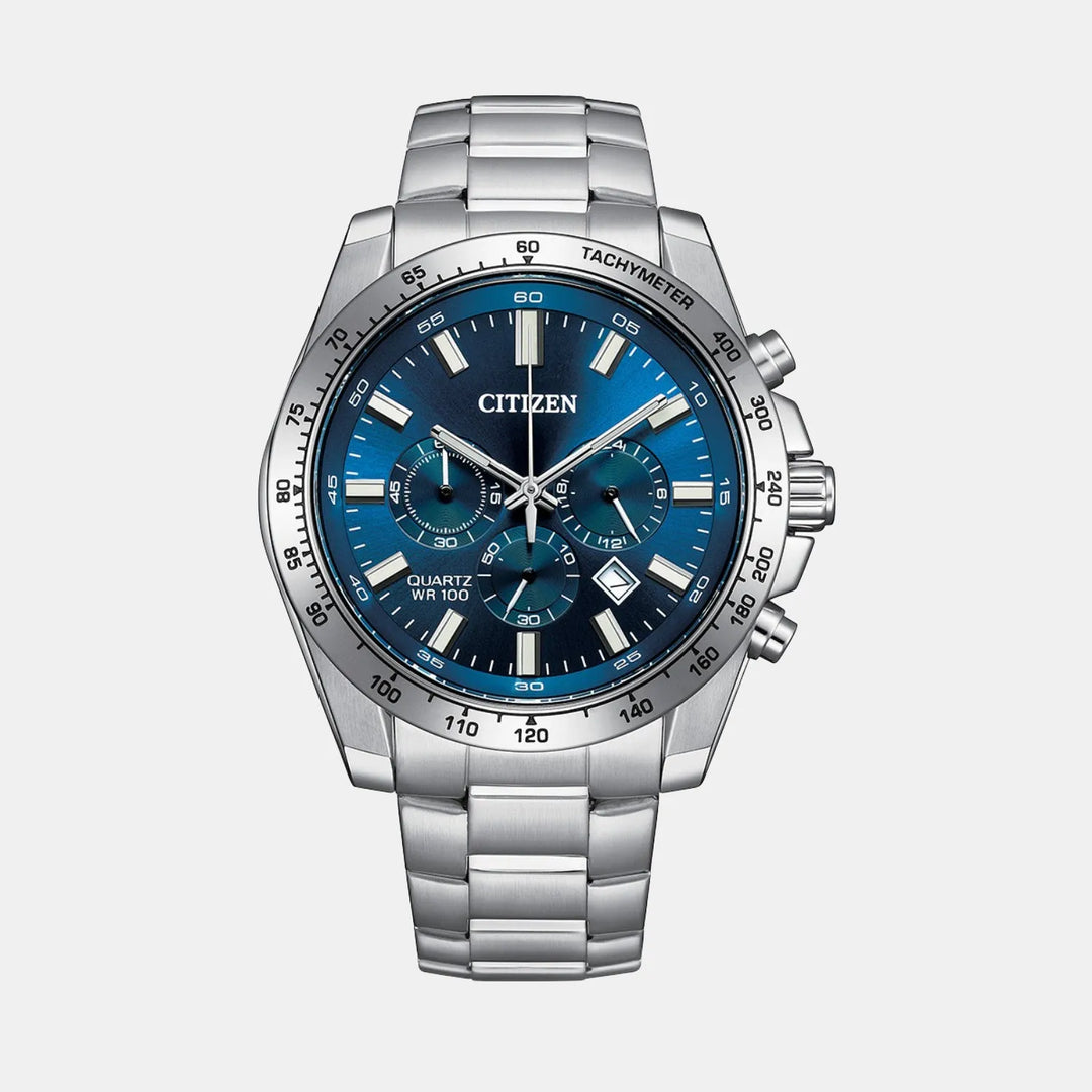 Citizen AN8230-59M Blue Dial Chronograph Men&