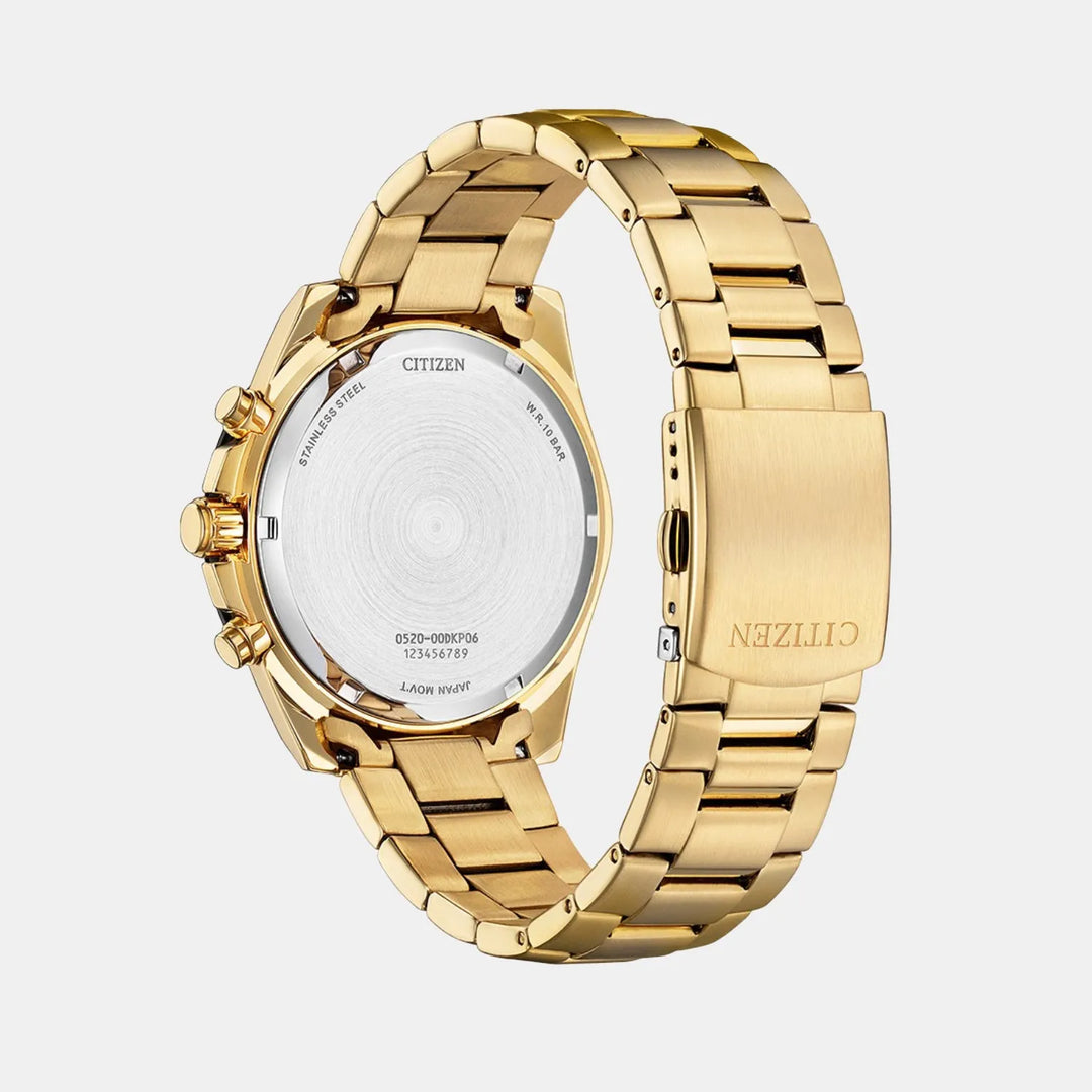 Citizen Chronograph AN8236-52P Rose Gold Dial Men&