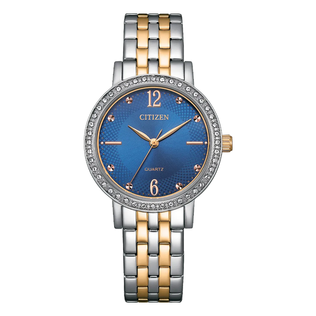 Citizen Classic EL3106-59L Blue Dial Women&