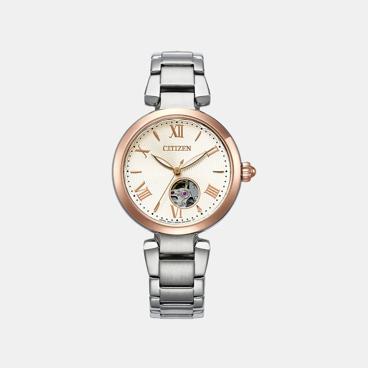 Citizen Mechanical Lady PR1054-67A Gold Dial Women&
