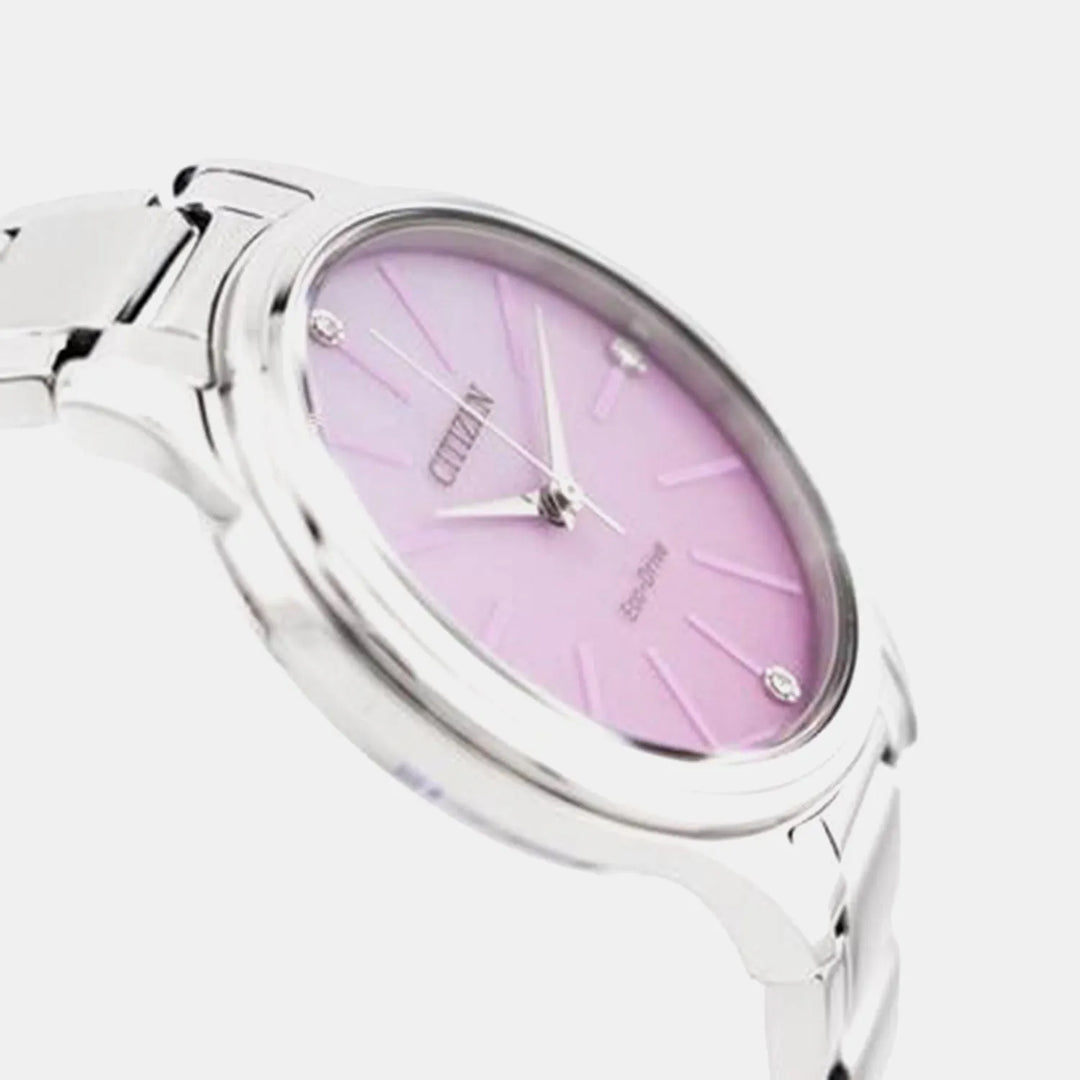 Citizen Solar EM1220-58X Pink Dial Women&