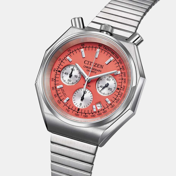 Citizen Tsuno Bullhead AN3700-89Z Pink Dial Men&