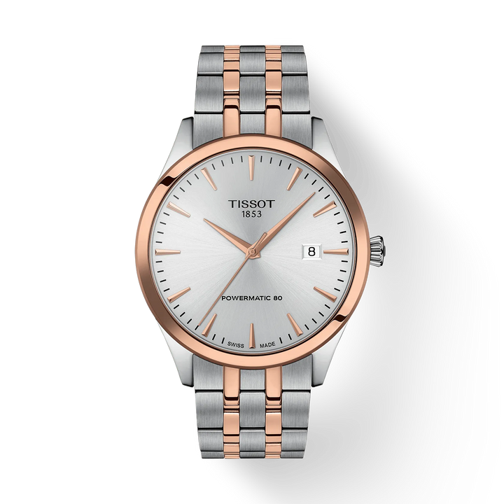 Tissot Classic Dream 40mm Automatic Swiss Watch Rose Gold PVD