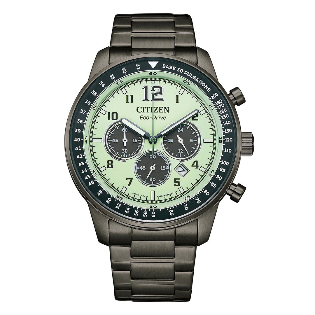 CITIZEN ECO-DRIVE GENTS WATCH LUMINOUS DIAL - CA4507-84X