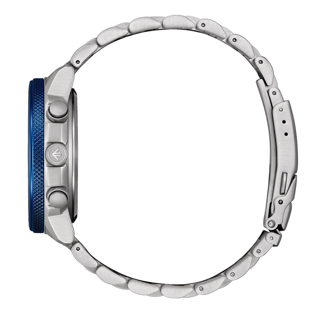 CITIZEN ECO-DRIVE GENTS WATCH BLACK DIAL - CB5866-55E