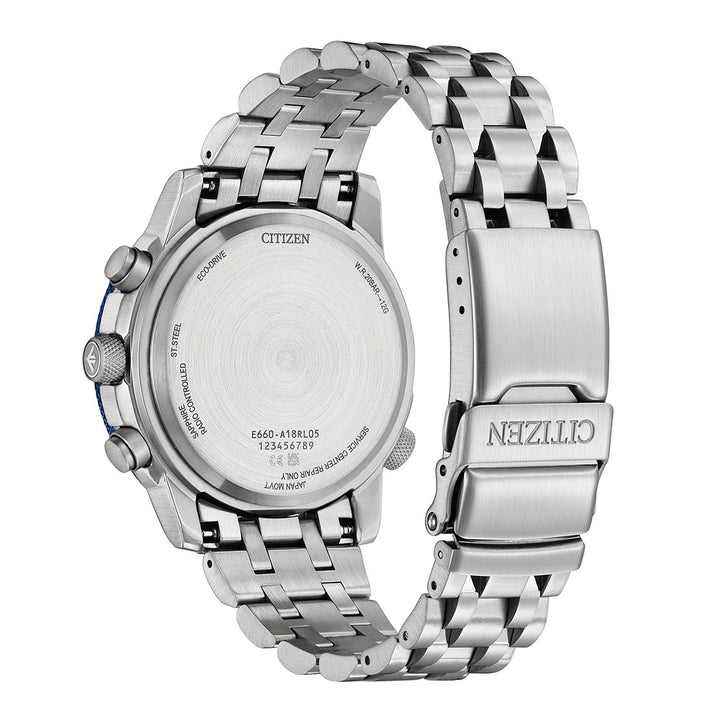 CITIZEN ECO-DRIVE GENTS WATCH BLACK DIAL - CB5866-55E