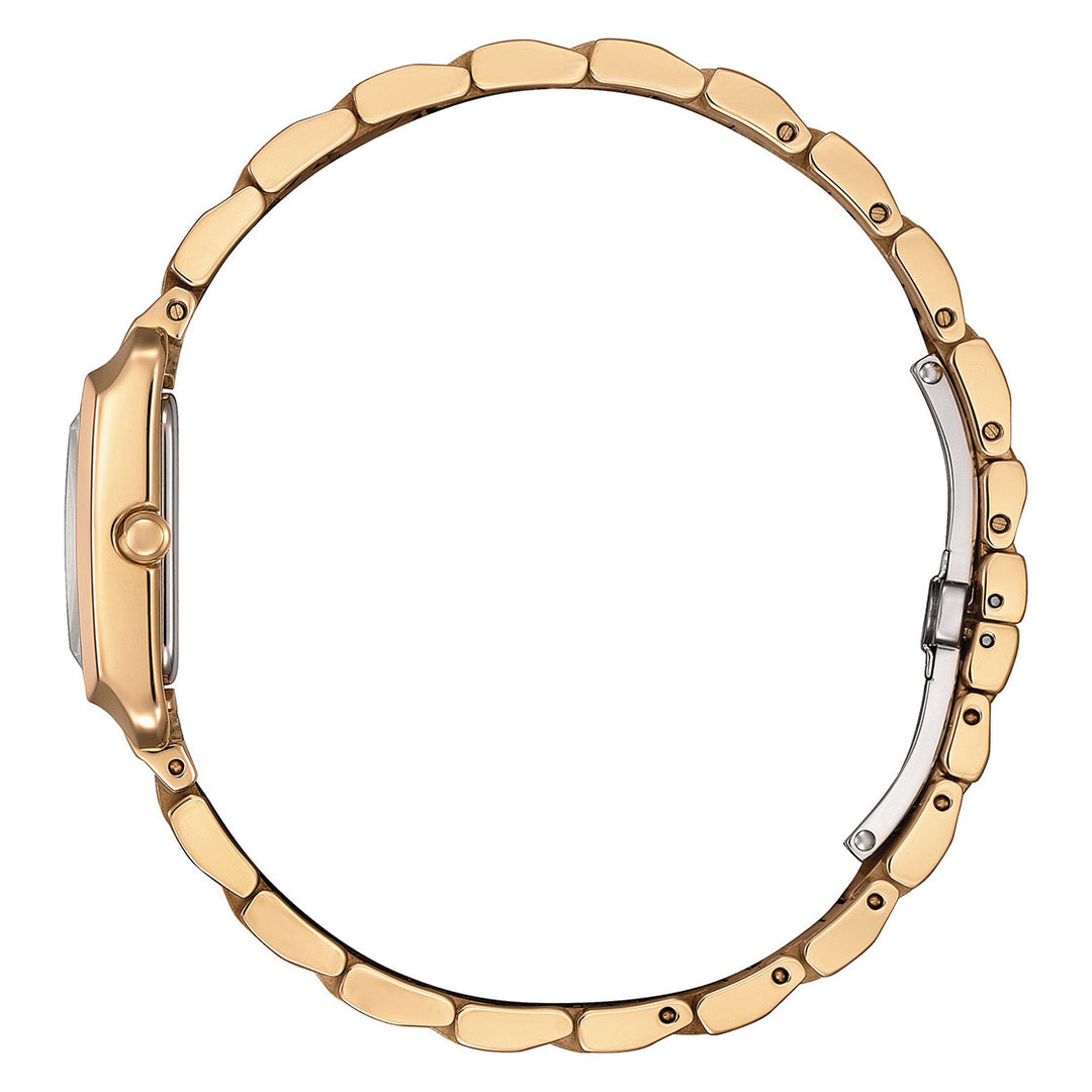 CITIZEN ECO-DRIVE LADIES WATCH CHAMPAGNE DIAL - EW5603-89Y