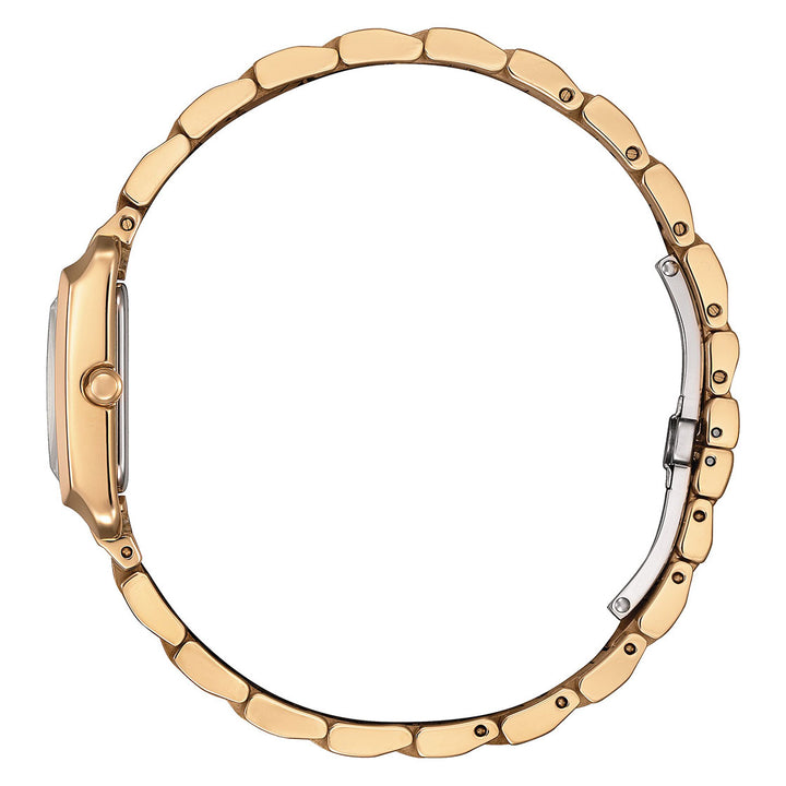 CITIZEN ECO-DRIVE LADIES WATCH CHAMPAGNE DIAL - EW5603-89Y