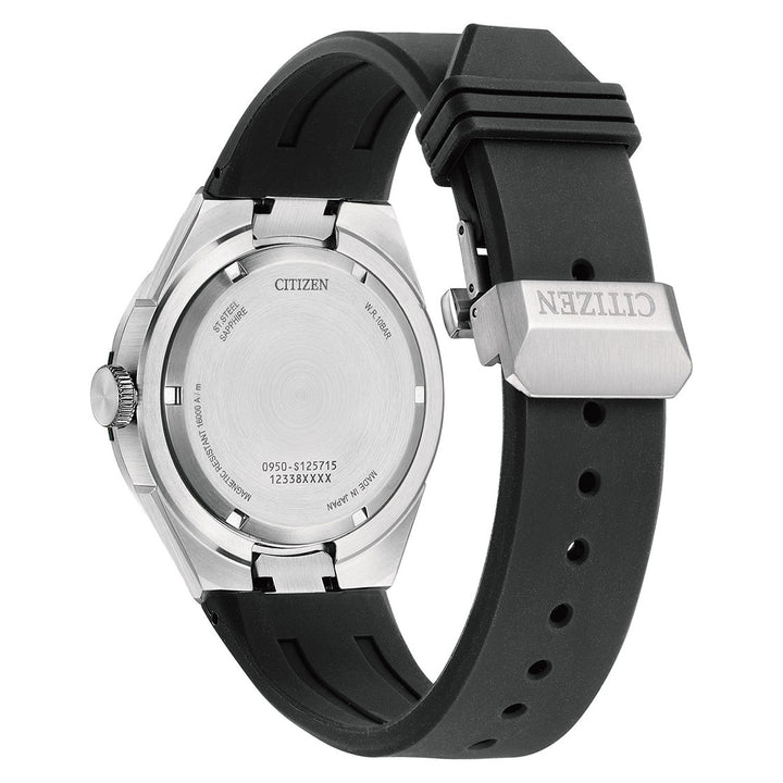 CITIZEN AUTOMATIC GENTS WATCH BLACK DIAL - NA1004-10E