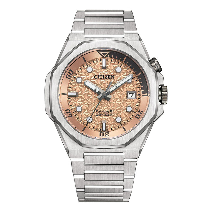 CITIZEN AUTOMATIC GENTS WATCH OTHER DIAL - NB6066-51W