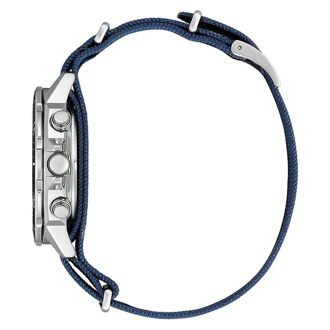 CITIZEN ECO-DRIVE GENTS WATCH WHITE DIAL - AT2500-19A