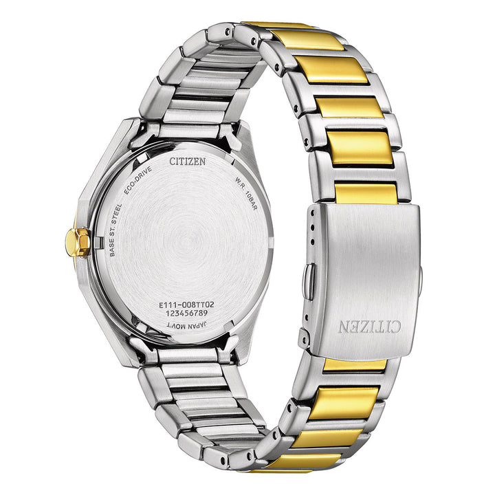 CITIZEN ECO-DRIVE GENTS WATCH WHITE DIAL - BM7624-82A