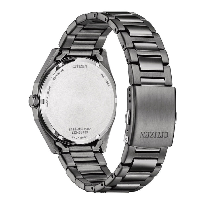 CITIZEN ECO-DRIVE GENTS WATCH GRAY DIAL - BM7637-81H