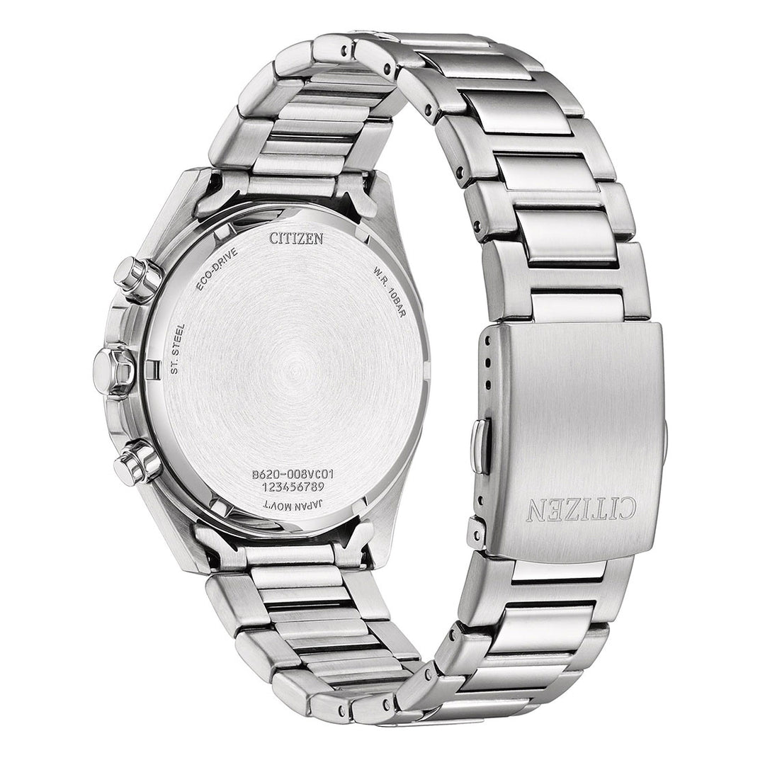 CITIZEN ECO-DRIVE GENTS WATCH WHITE DIAL - CA4590-81A