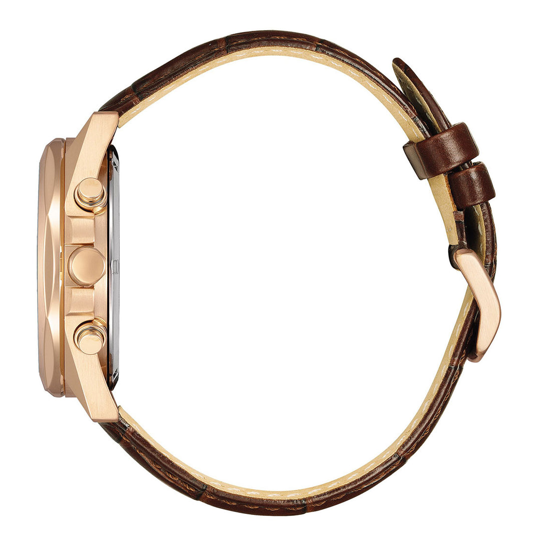 CITIZEN ECO-DRIVE GENTS WATCH WHITE DIAL - CA4593-15A