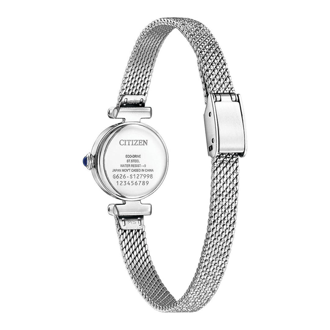 CITIZEN ECO-DRIVE LADIES WATCH WHITE DIAL - EG7080-53A