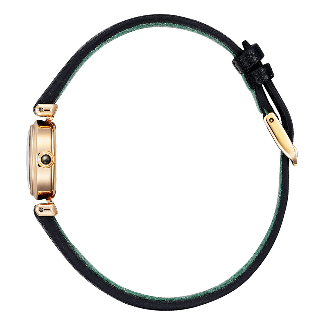 CITIZEN ECO-DRIVE LADIES WATCH BLACK DIAL - EG7082-15E