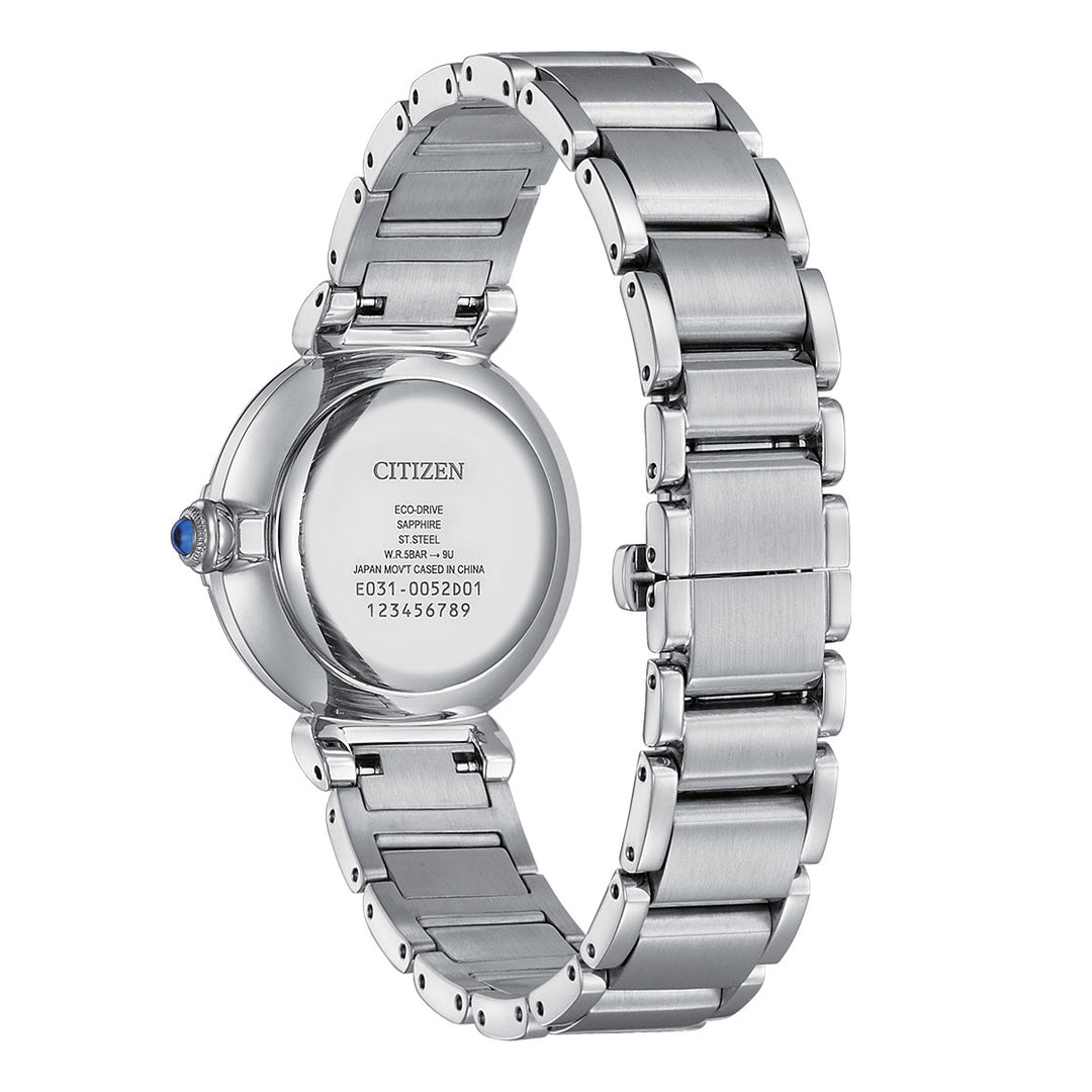 CITIZEN ECO-DRIVE LADIES WATCH MOTHER-OF-PEARL DIAL - EM1060-87N