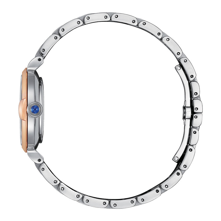 CITIZEN ECO-DRIVE LADIES WATCH MOTHER-OF-PEARL DIAL - EM1074-82D