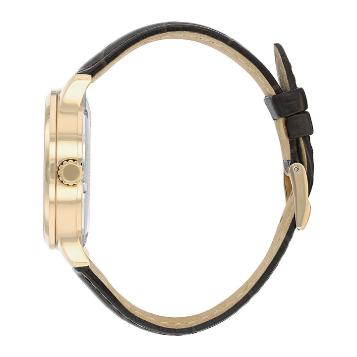 CITIZEN AUTOMATIC GENTS WATCH WHITE DIAL - NH8353-18A