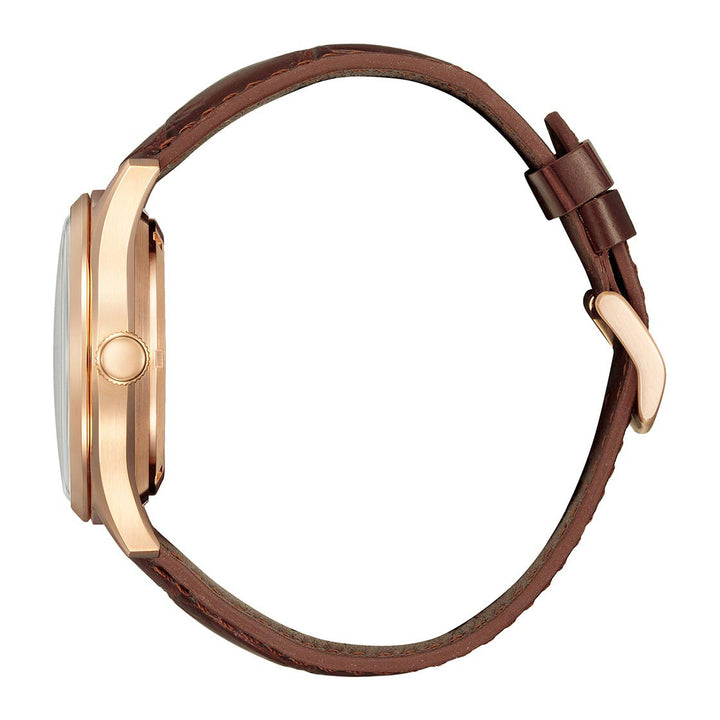 CITIZEN AUTOMATIC GENTS WATCH WHITE DIAL - NH8393-05A