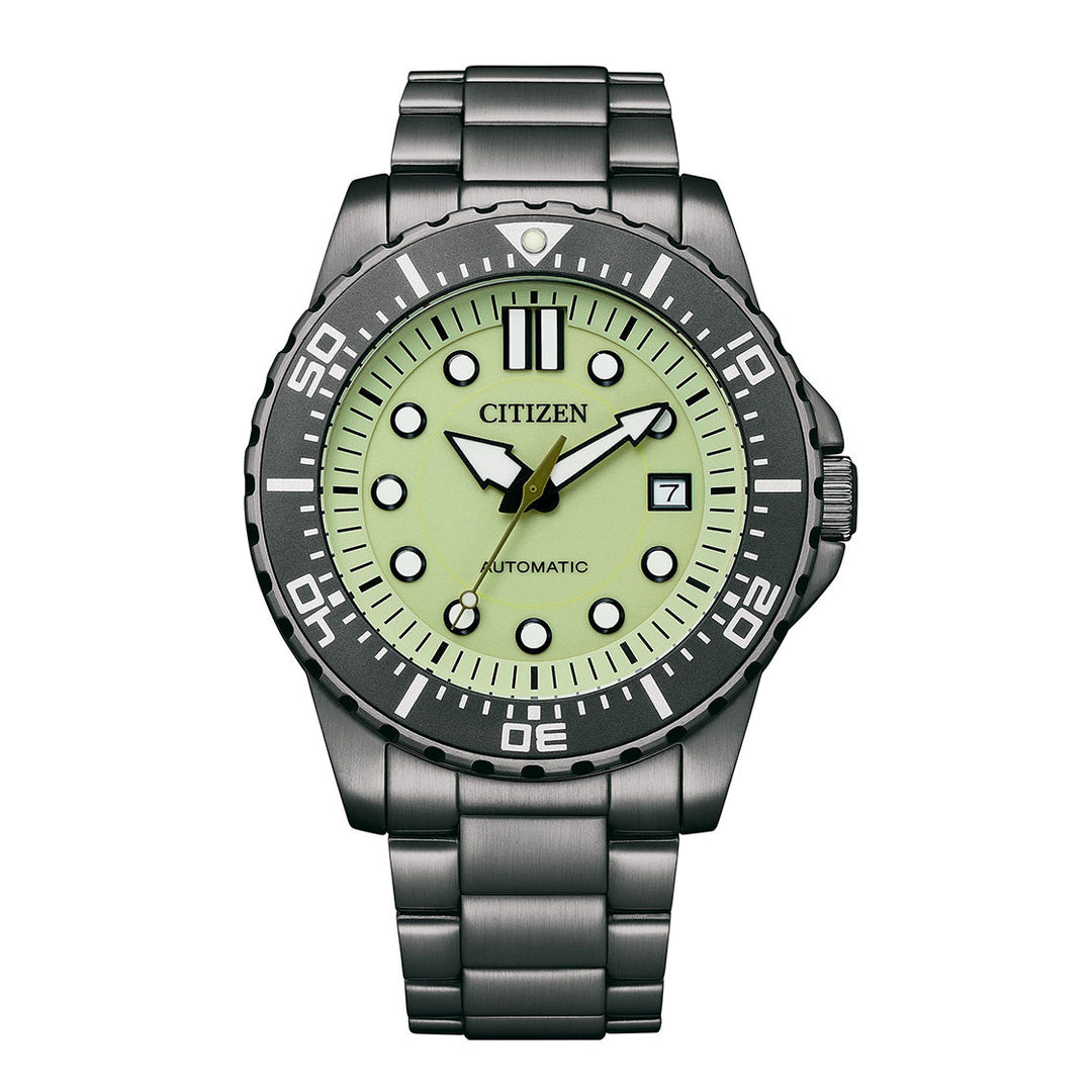 CITIZEN AUTOMATIC GENTS WATCH LUMINOUS DIAL - NJ0177-84X