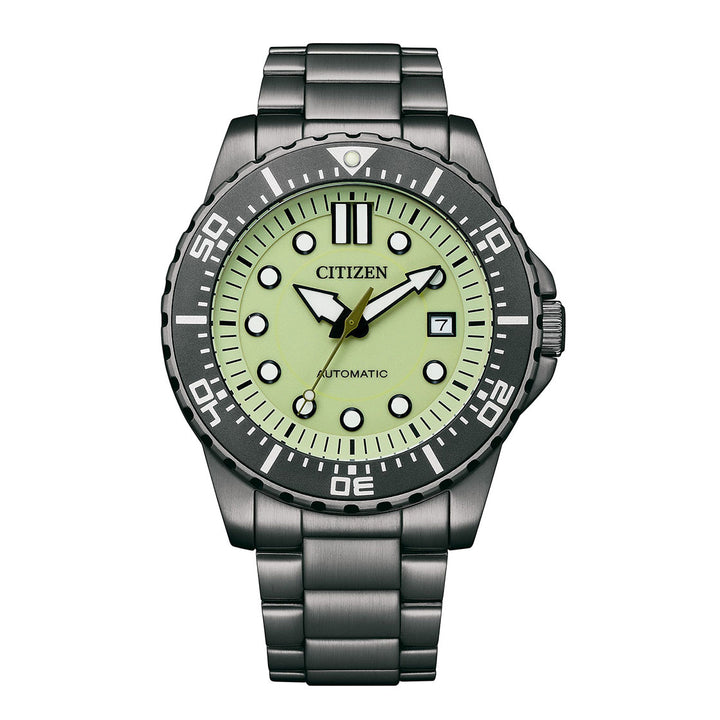 CITIZEN AUTOMATIC GENTS WATCH LUMINOUS DIAL - NJ0177-84X