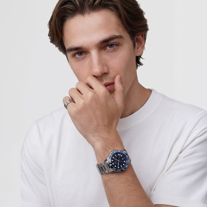 Daniel Wellington DW00100921K Silver Dial Men&