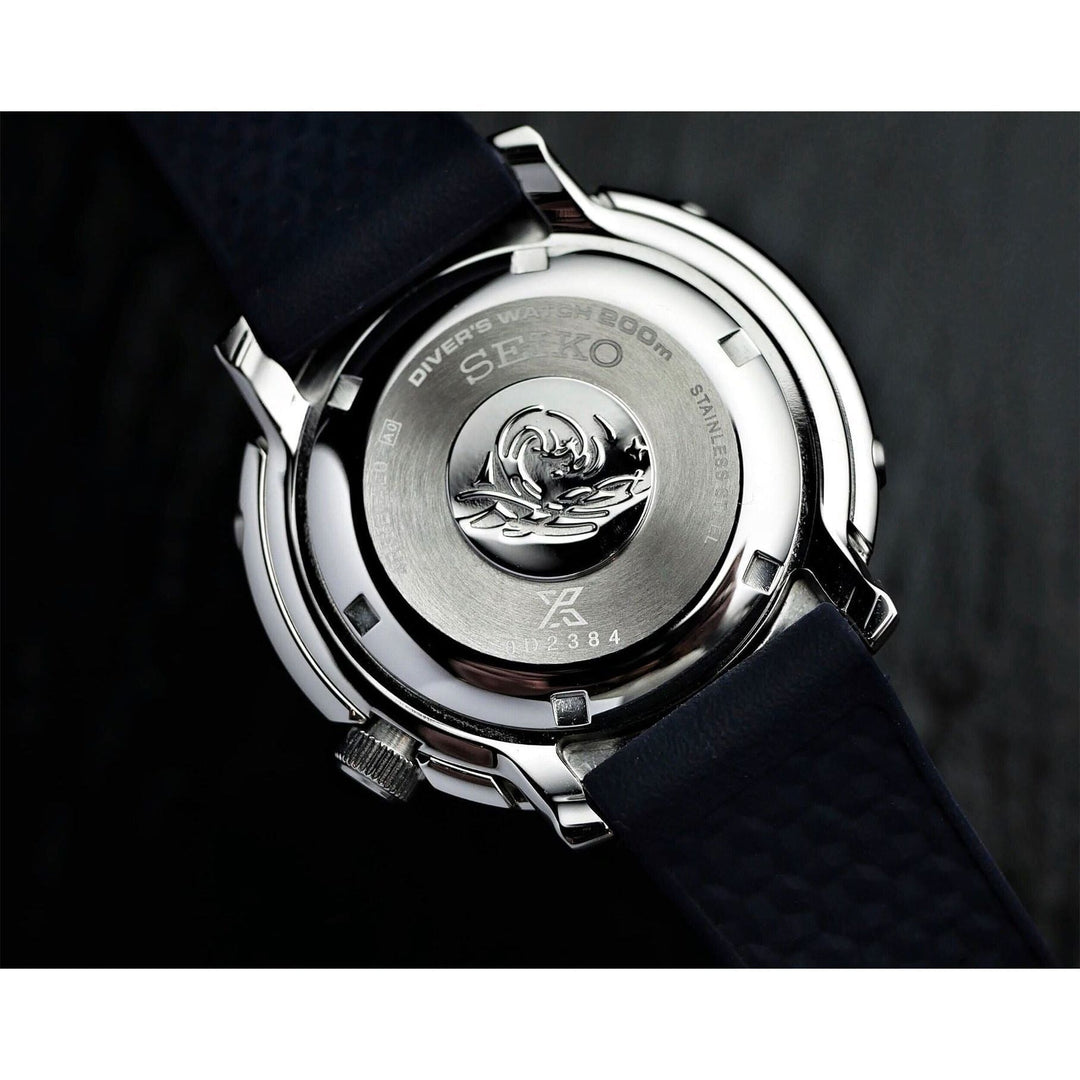 Seiko Prospex Quartz Watch - SUT403P1 with Black Silicone Strap