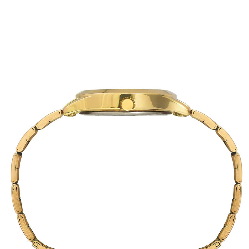 Timex Women's Mother of Pearl Round Chronograph Stainless Steel Watch TW000Q818-EX