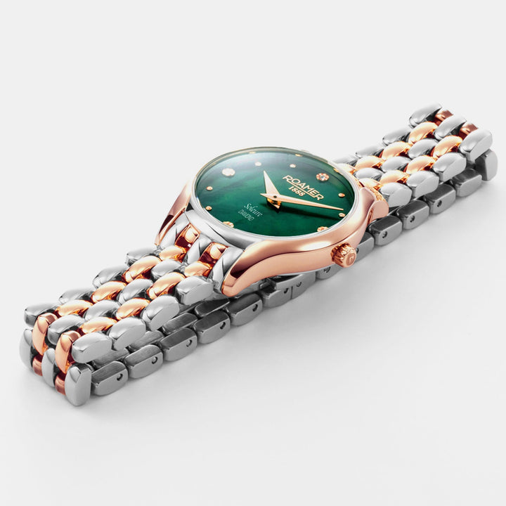 Roamer 547857 49 75 50 Mother Of Pearl Dial Women&