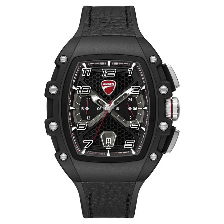 Ducati Quartz Multifunction dtwgc0002801w Black Dial Men&