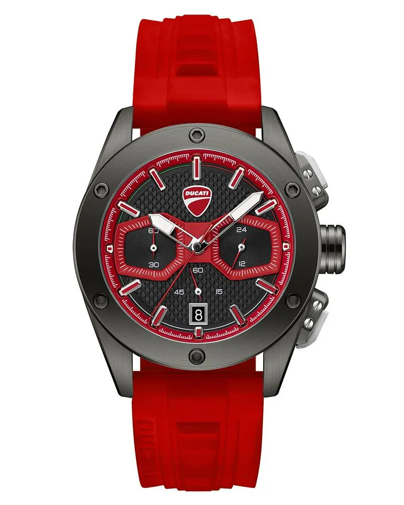 Ducati Supermotos DTWGO0002206W Black Dial Men&